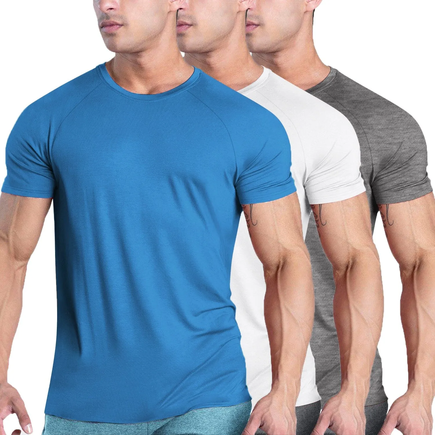 3 Pack Workout T-Shirts (US Only)