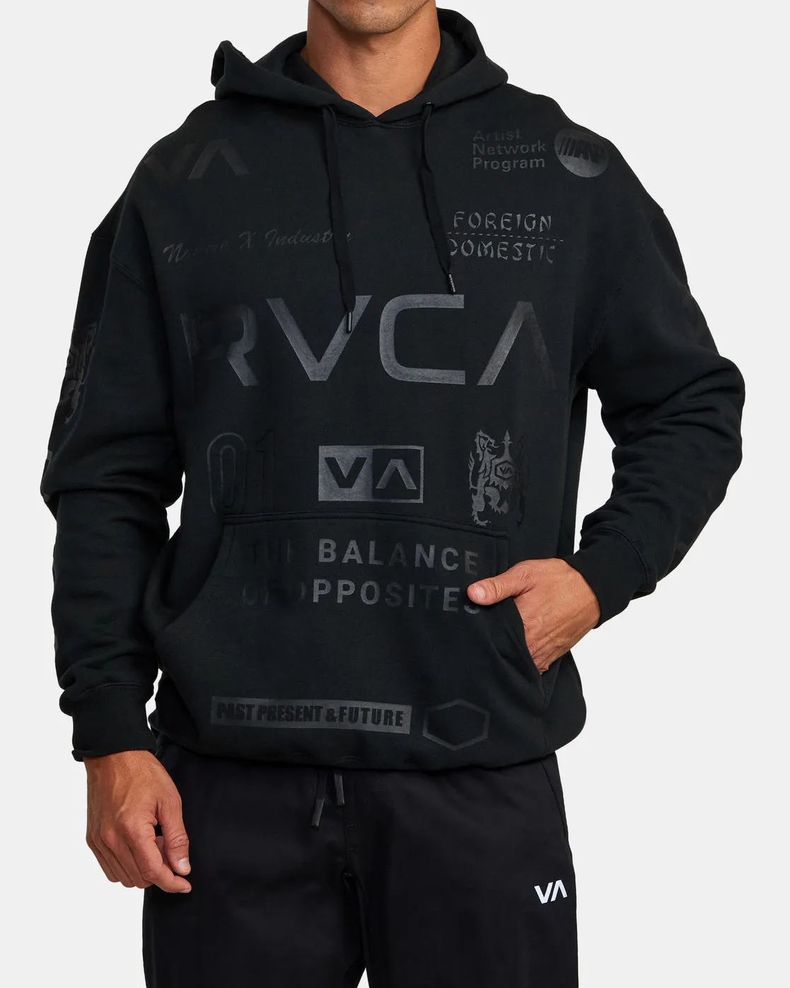 All Brand Sport Workout Hoodie - Black Tonal