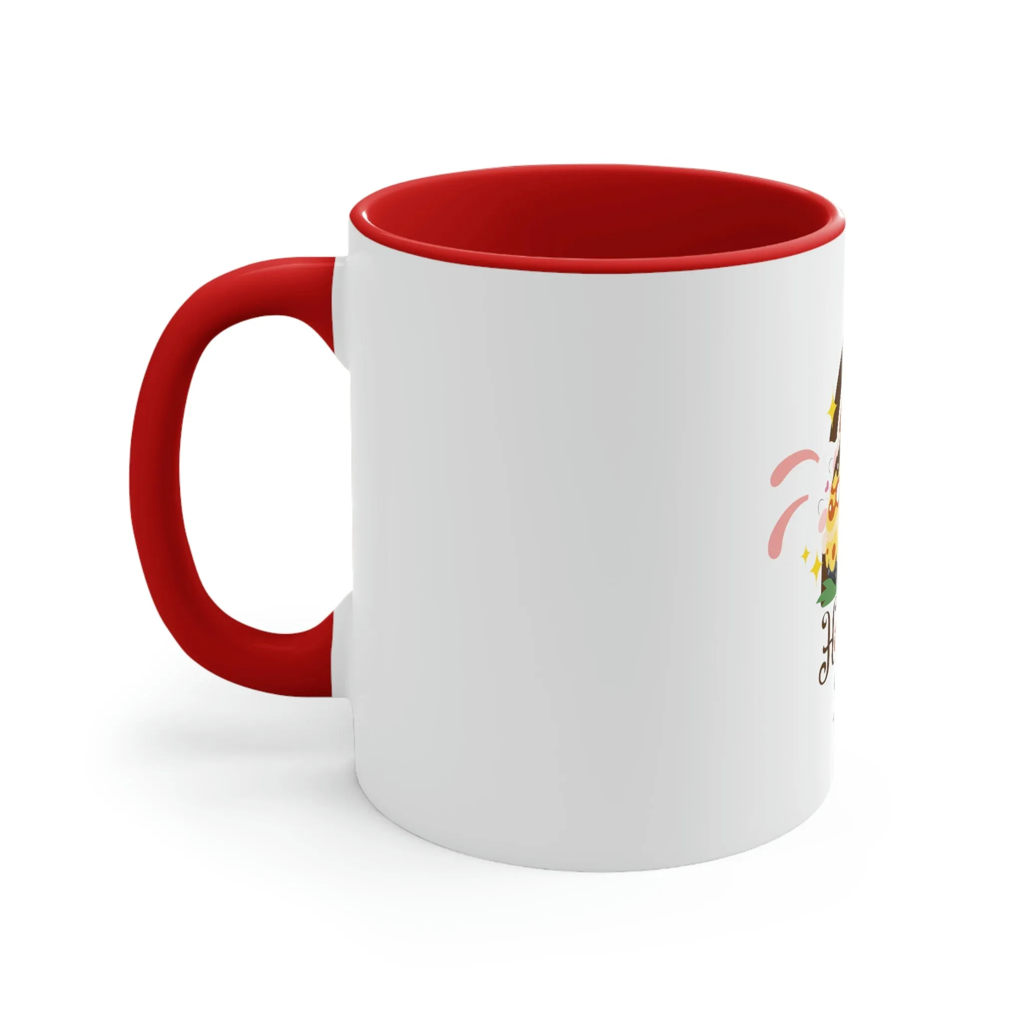 Bear Flag Accent Coffee Mug Easter Festival - Happy Easter 2023