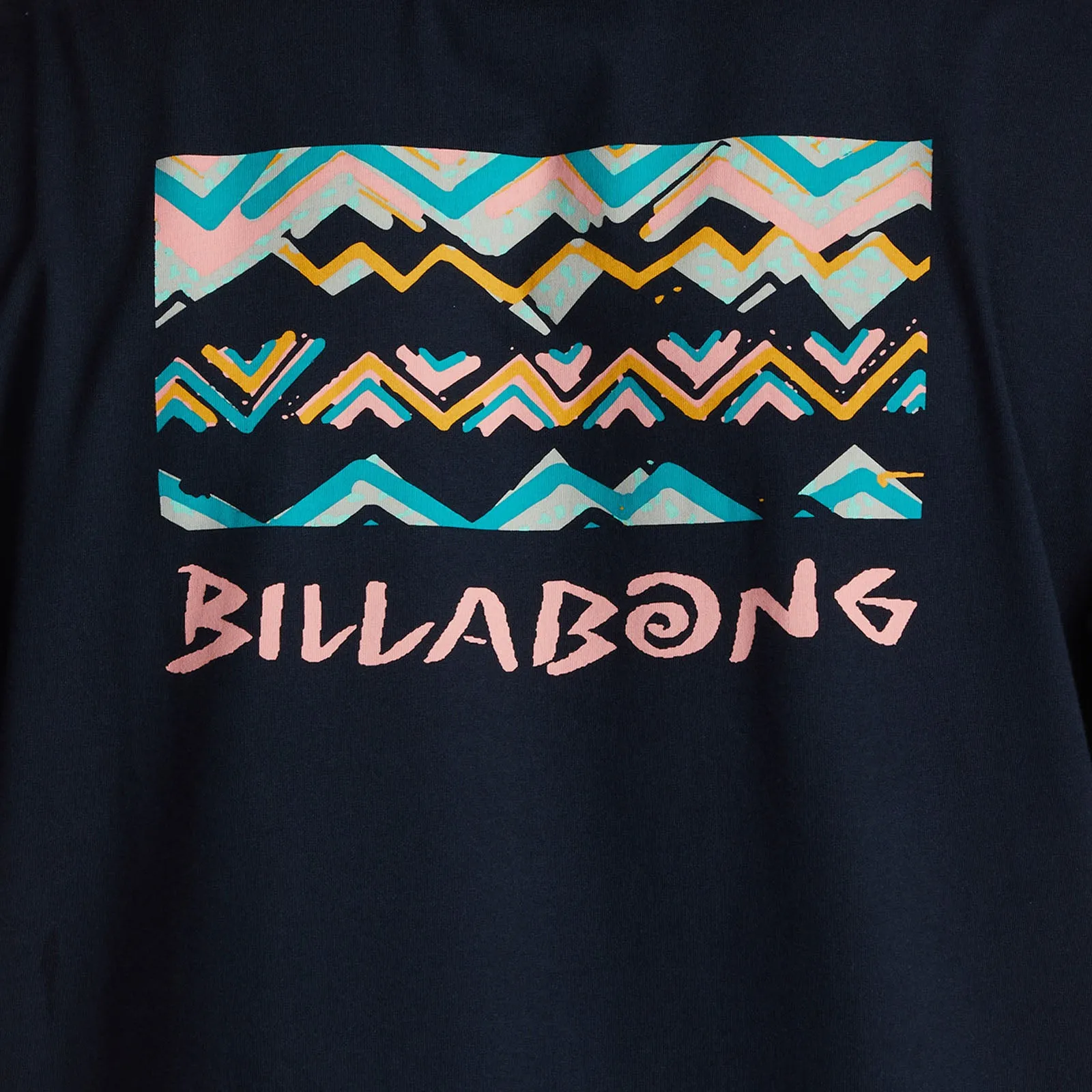 Billabong Mens Segment Crew Neck Cotton T-Shirt - Navy