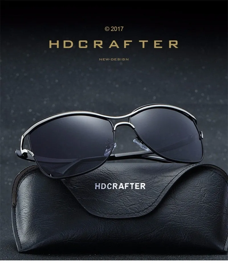 Hdcrafter Brand Women's Square Polarized Cat Eye Sunglasses Driving E020