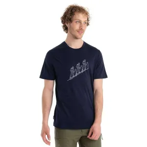 Icebreaker Mens Merino 150 Tech Lite II Natural Ski Tour SS Tee