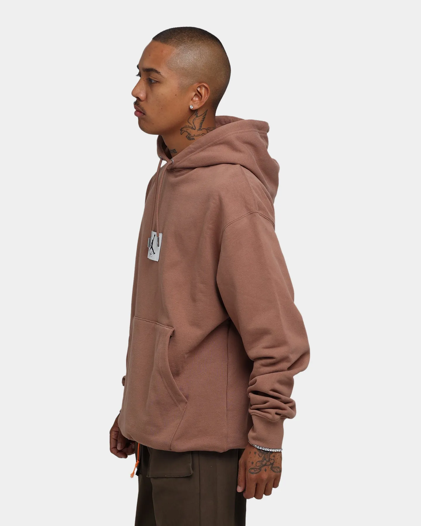 Jordan Essentials Statement Fleece Hoodie Archaeo Brown