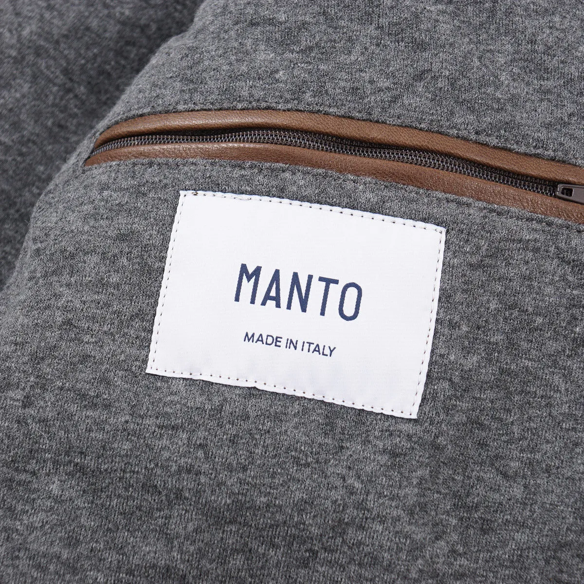 Manto Lambskin Leather Shirt-Jacket