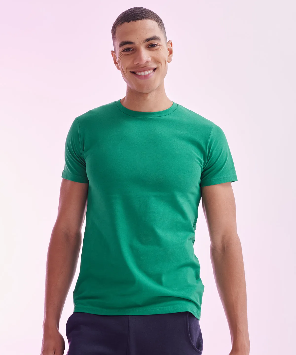 Mens feel good stretch t-shirt | Navy