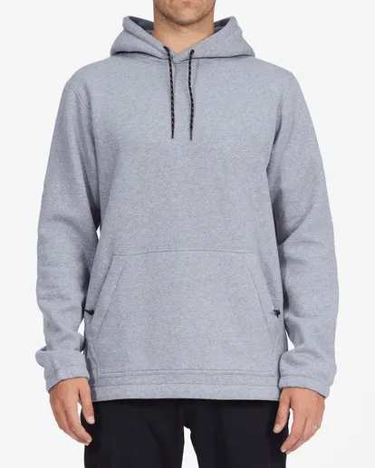 Men's Premium Fleece- Hoodie (Grey)