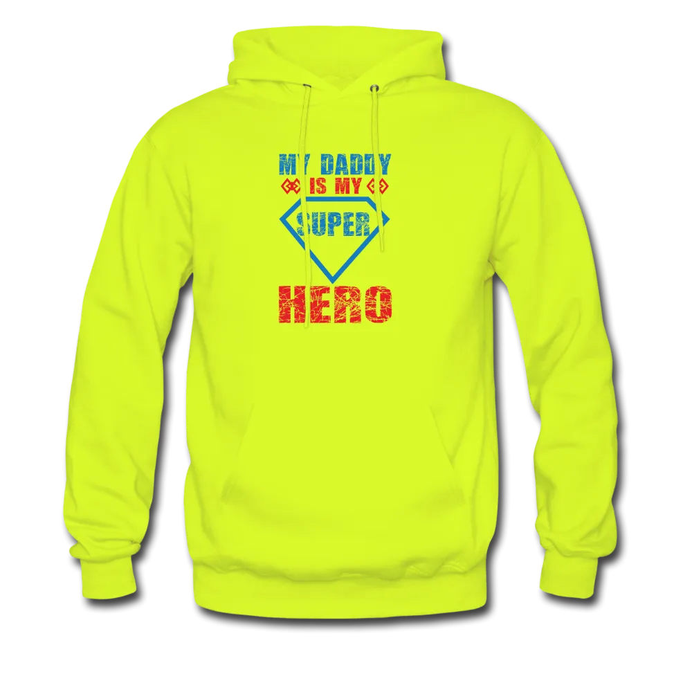 My Daddy Is My Super Hero Men's Hoodie