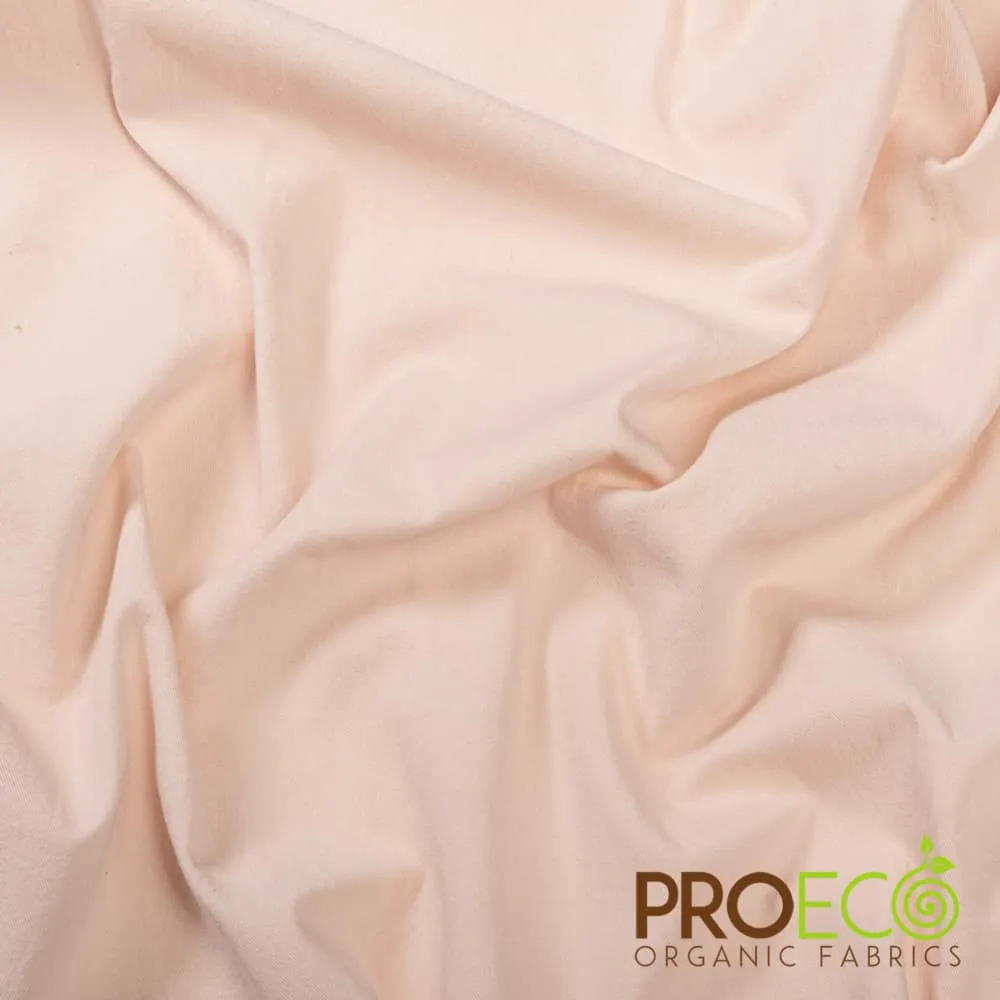 ProECO® Organic Cotton Twill Silver Fabric (W-560)