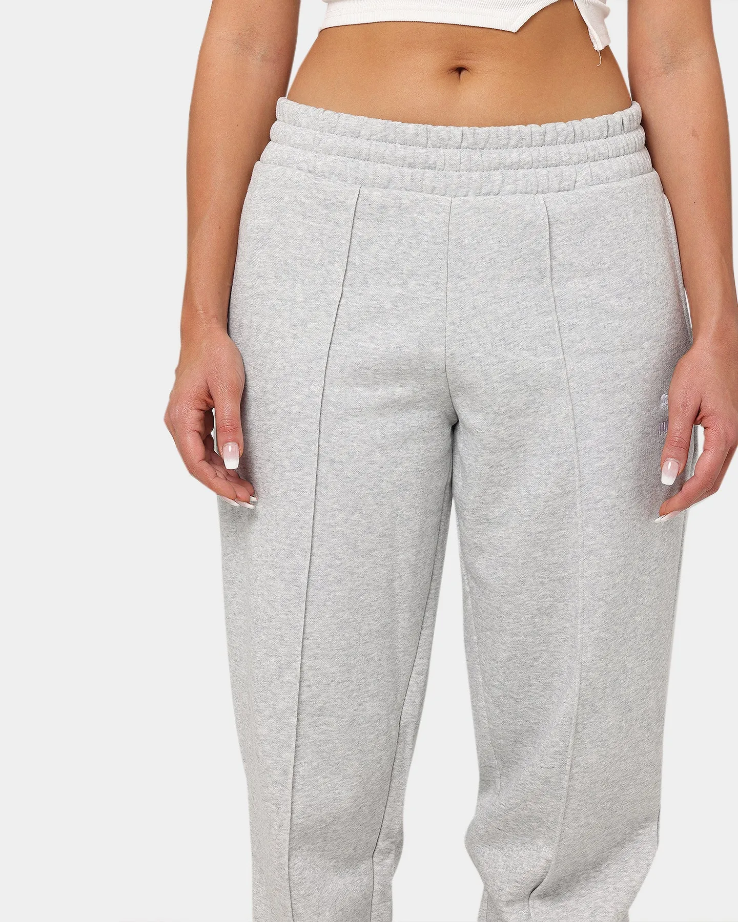 Puma Women's Classic Fleece Sweatpants Grey Heather