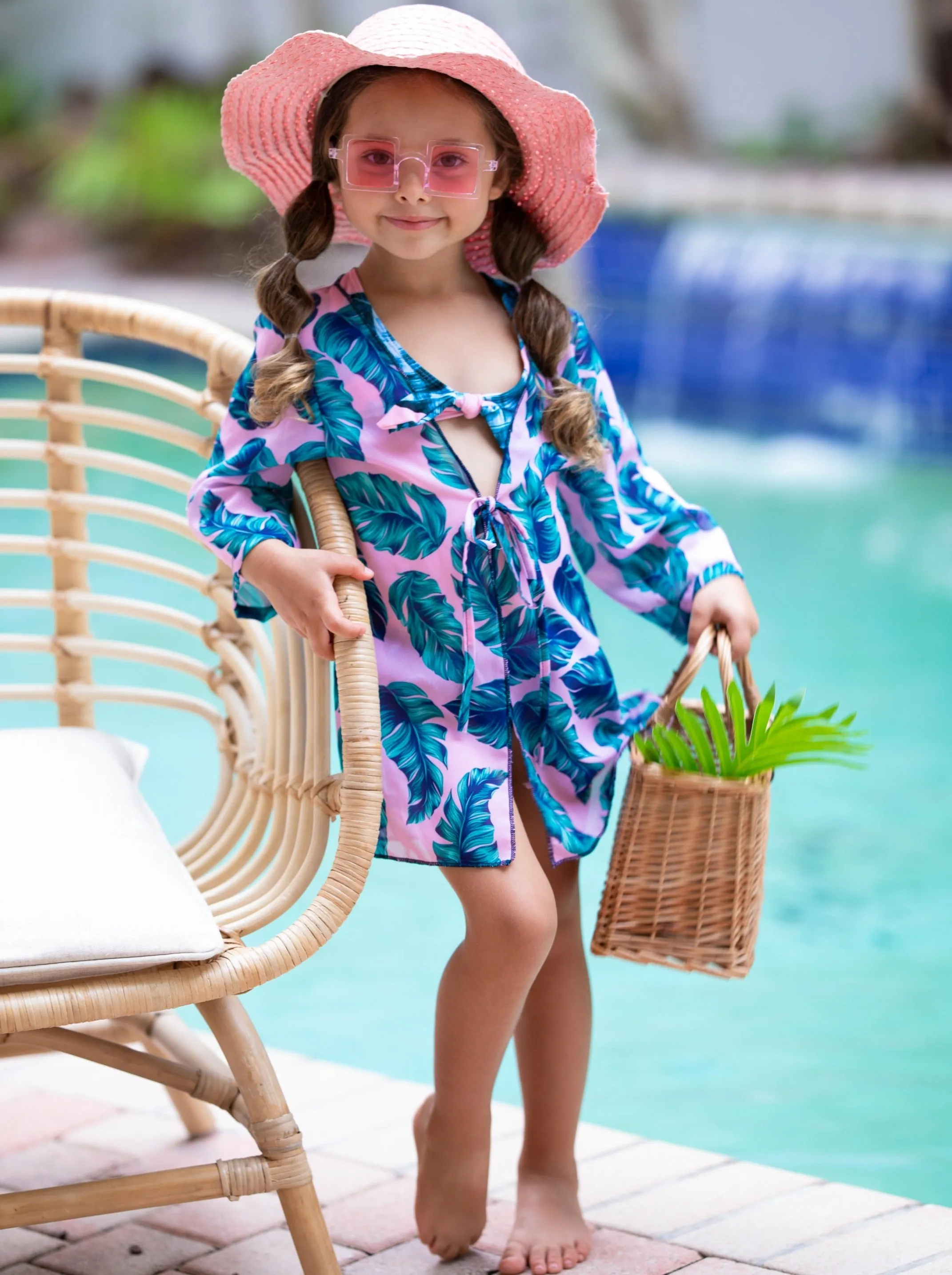 Ready To Vacay Tropical Cover Up