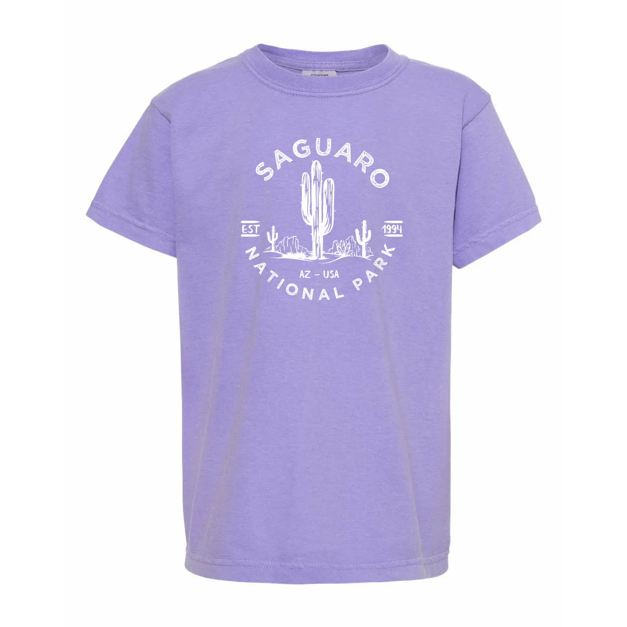 Saguaro National Park Youth Comfort Colors T shirt