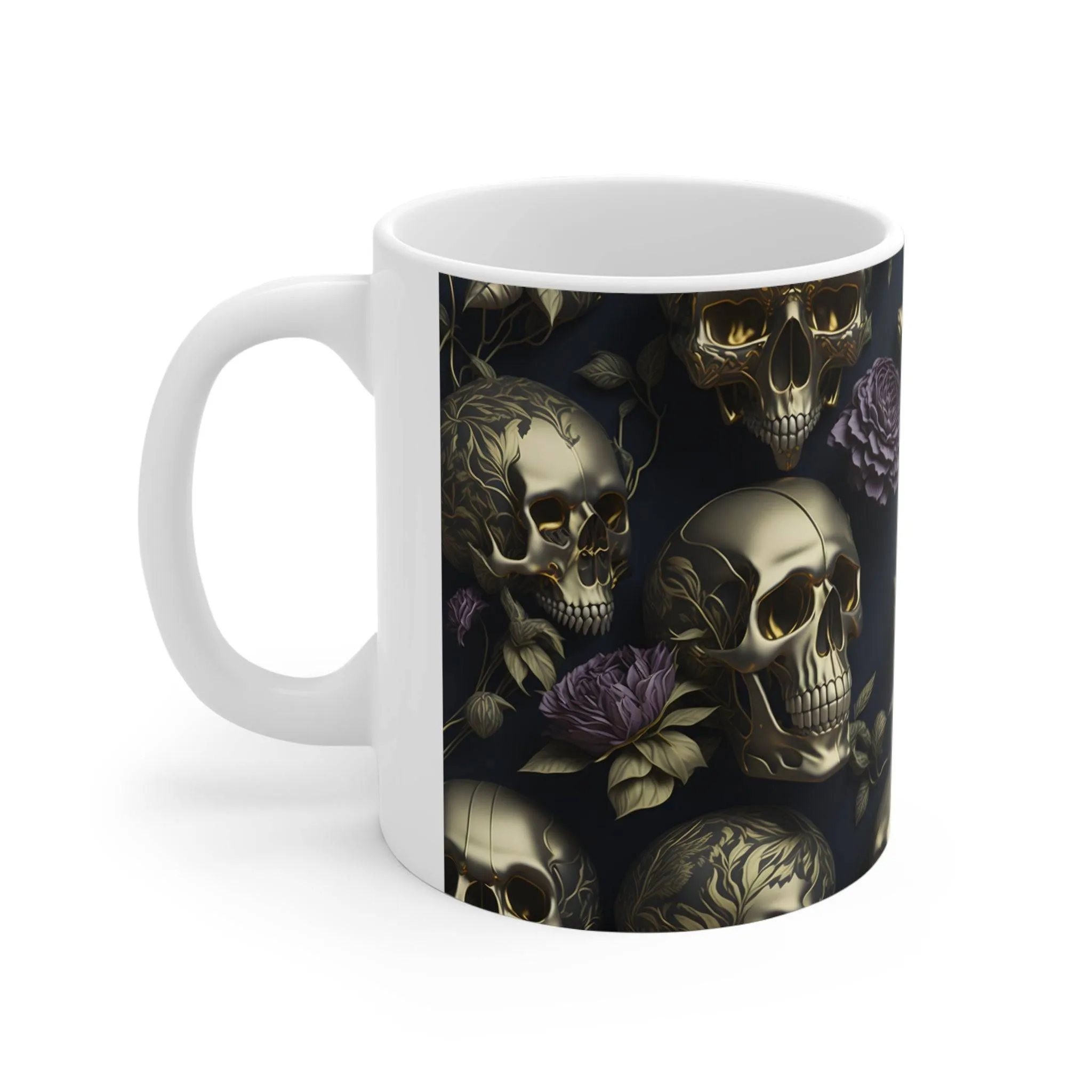 Skulls and Roses Mug 11oz