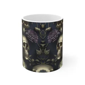 Skulls and Roses Mug 11oz