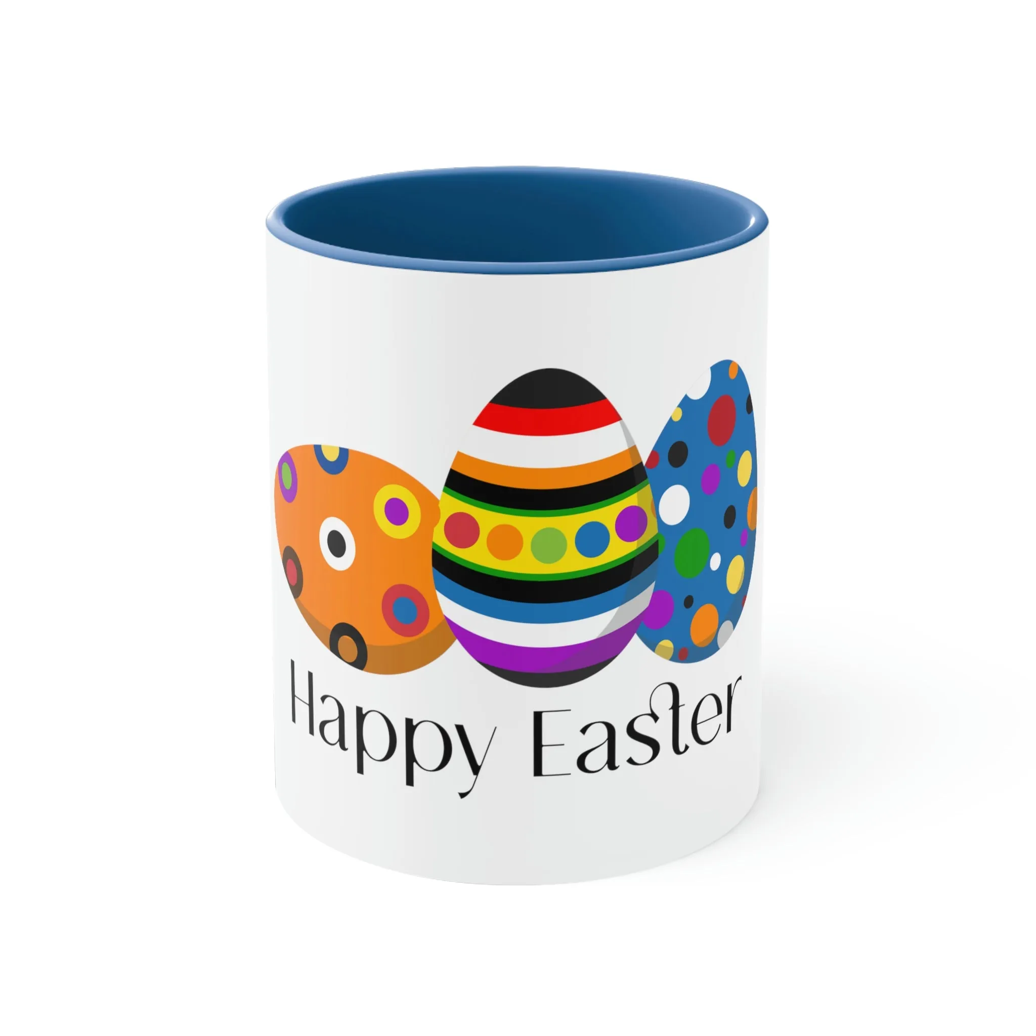 Straight Ally Flag Accent Coffee Mug Easter Festival - Happy Easter