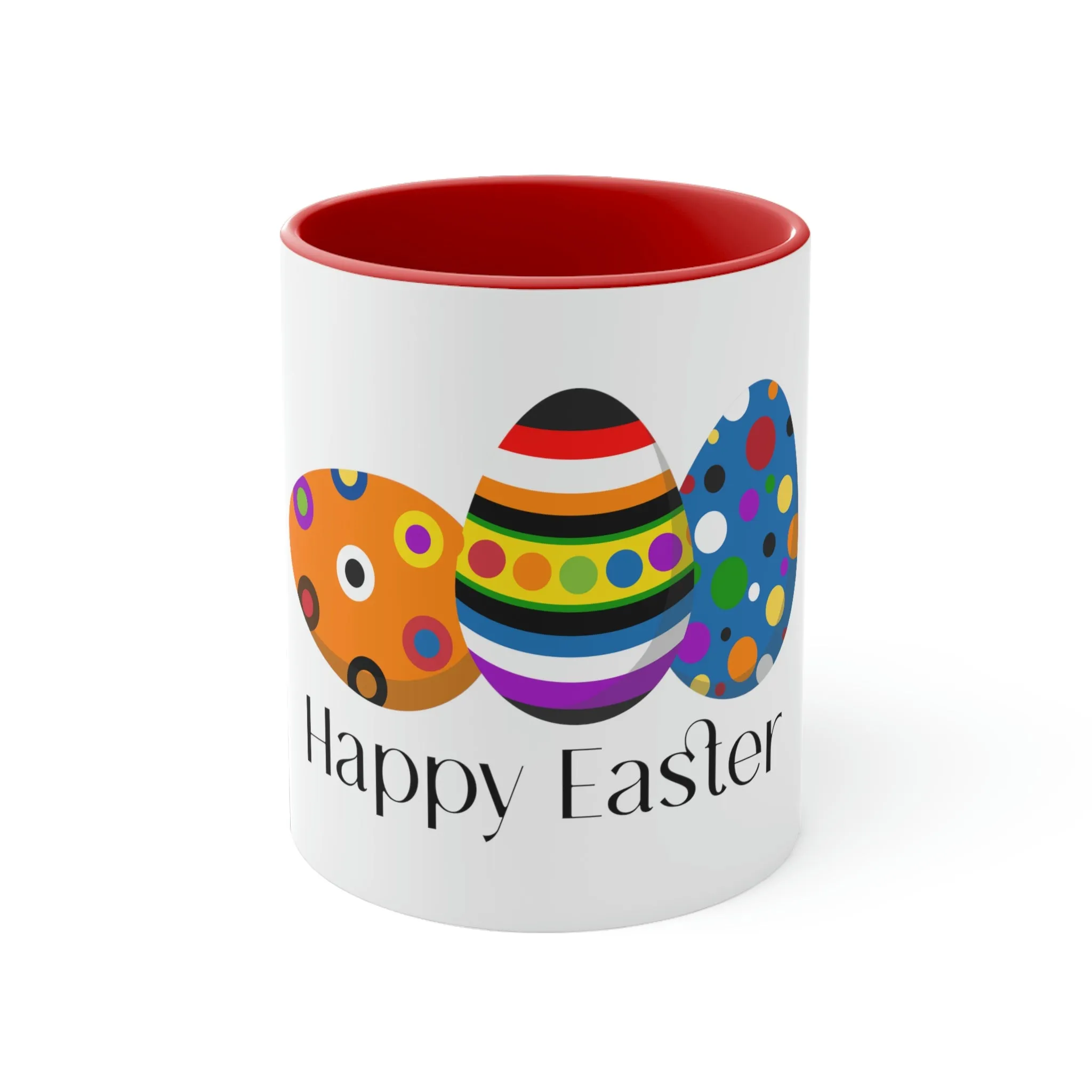 Straight Ally Flag Accent Coffee Mug Easter Festival - Happy Easter