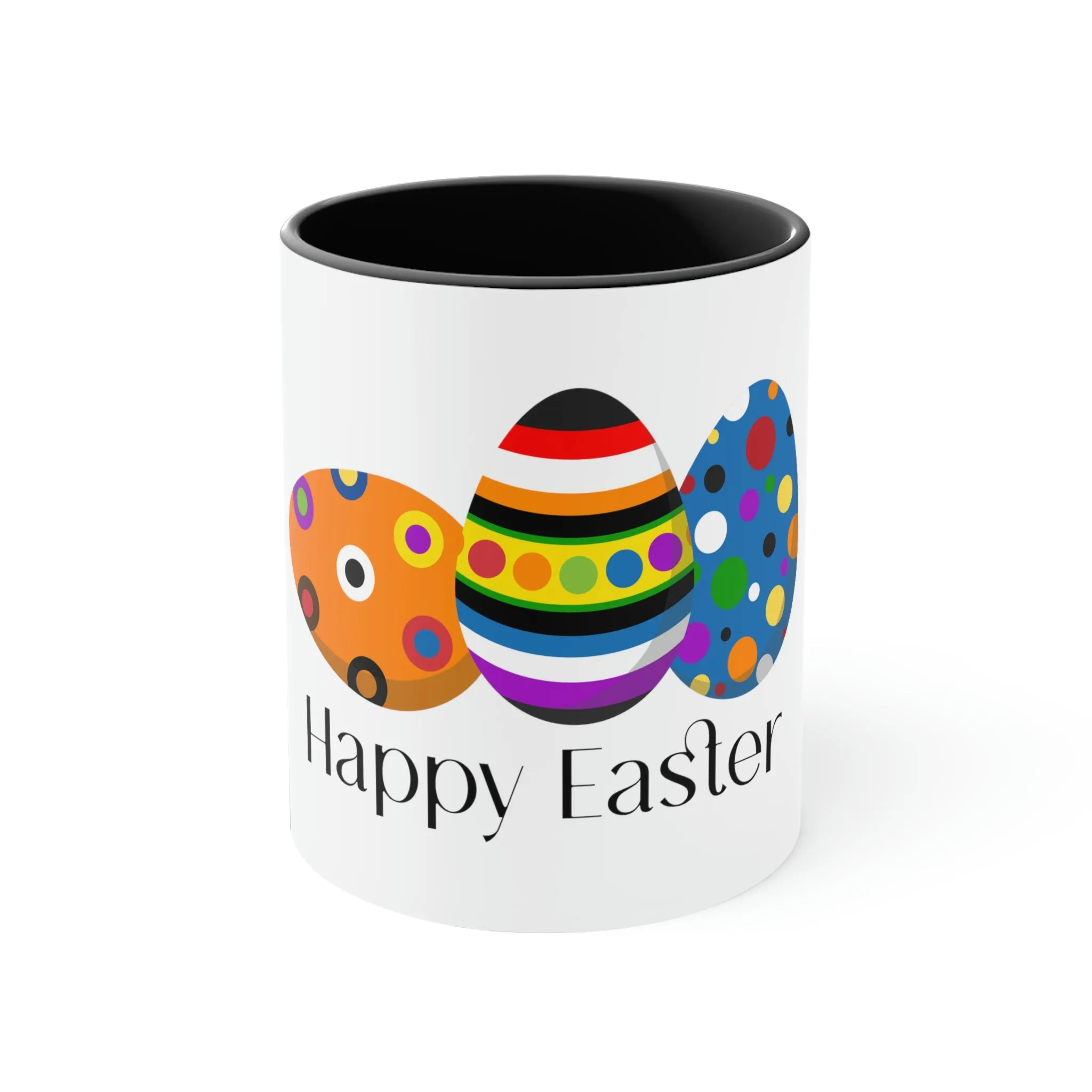 Straight Ally Flag Accent Coffee Mug Easter Festival - Happy Easter