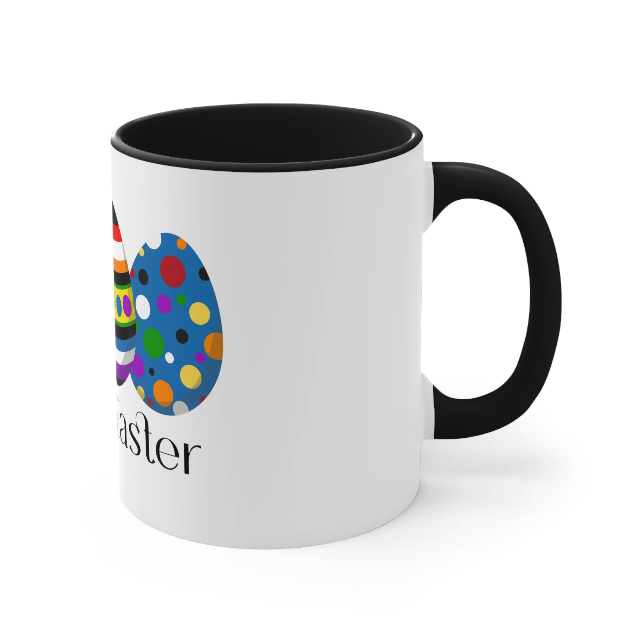 Straight Ally Flag Accent Coffee Mug Easter Festival - Happy Easter