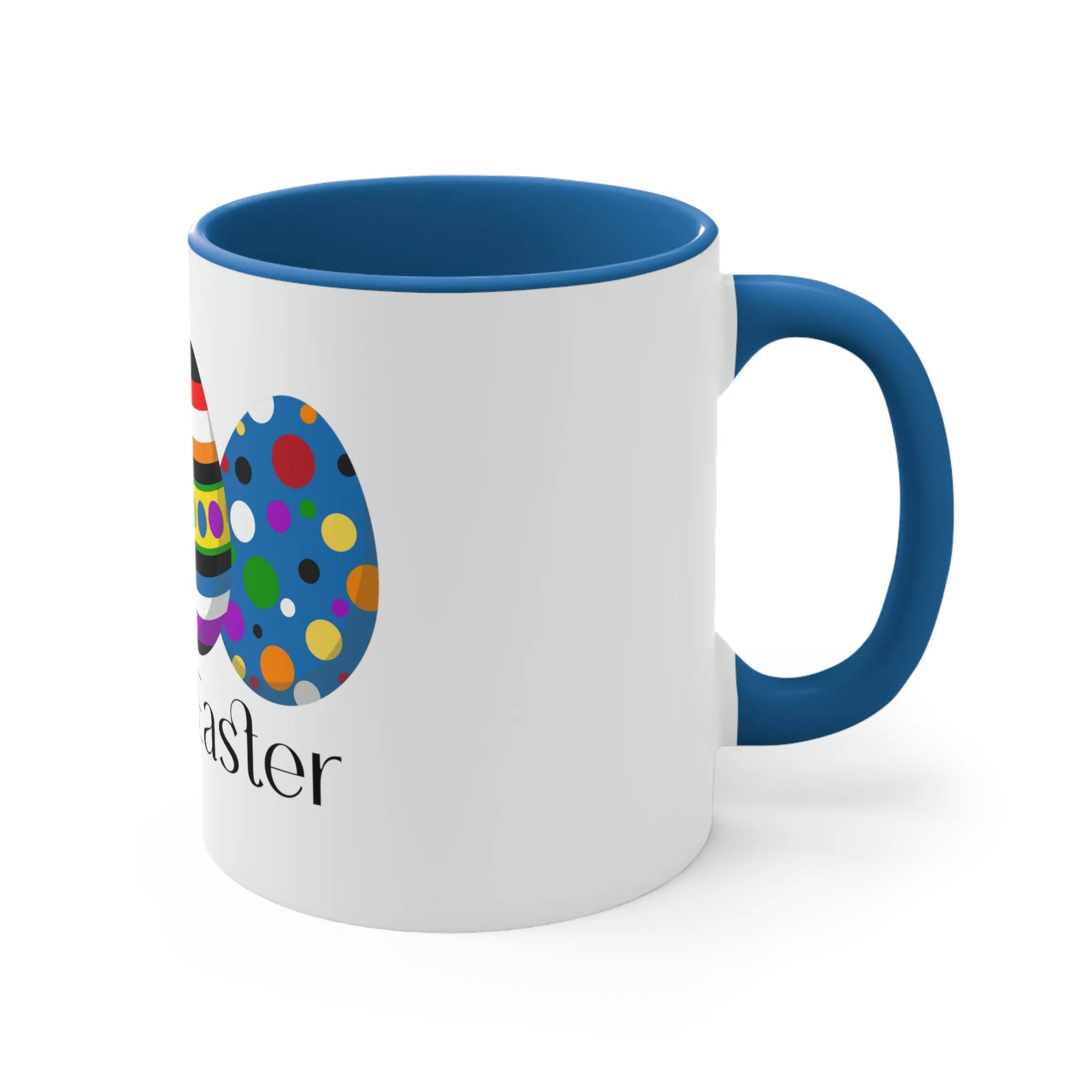 Straight Ally Flag Accent Coffee Mug Easter Festival - Happy Easter