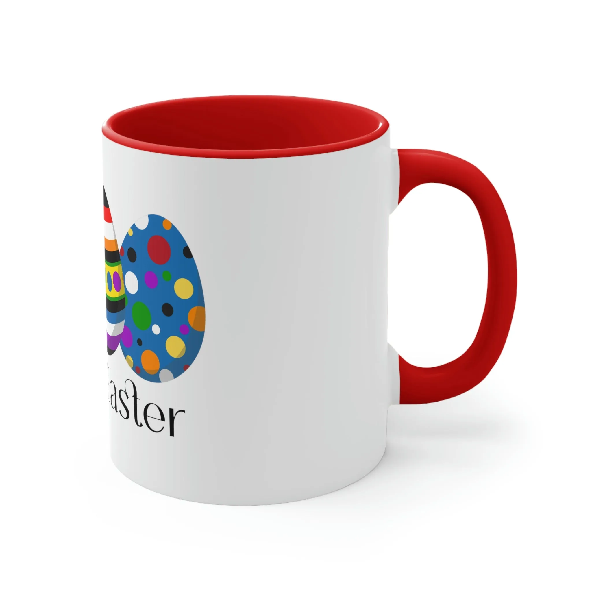 Straight Ally Flag Accent Coffee Mug Easter Festival - Happy Easter