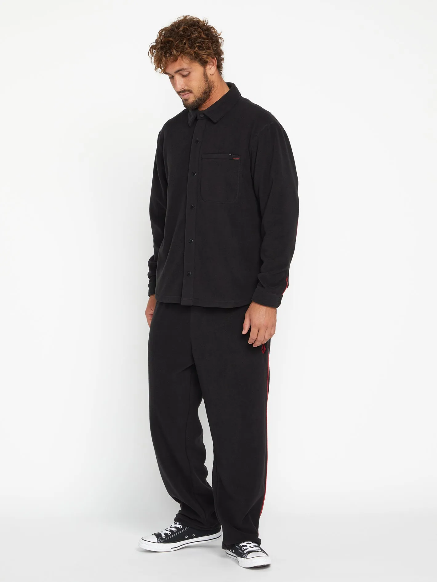 Surf Vitals Jack Robinson Elastic Waist Pants - Black